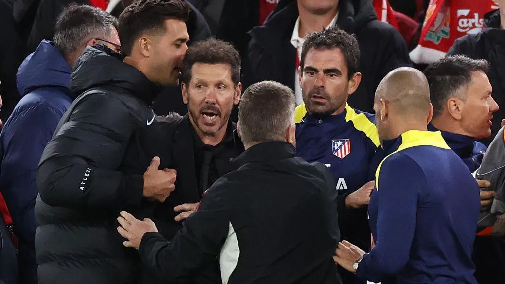Simeone Shares Apology Following Clash involving Anfield Supporters