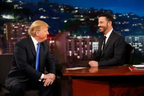 Trump Hails Jimmy Kimmel's Show Suspension Amidst Democratic Fury Over First Amendment Concerns