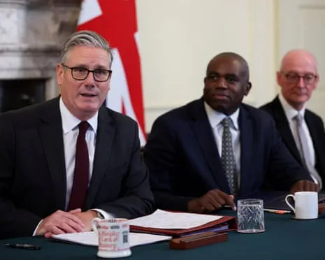 Keir Starmer Presides Over Cabinet Session As Growing Tensions After Exit of Senior Adviser